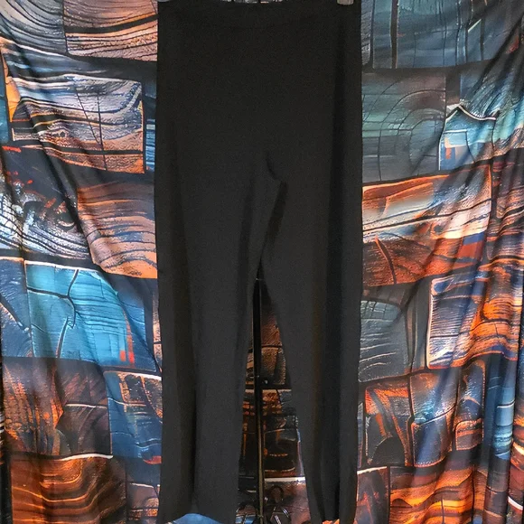 Chico's Elegant Black Woven Dress Pants Womens Size 0 (W492) - Picture 1 of 6